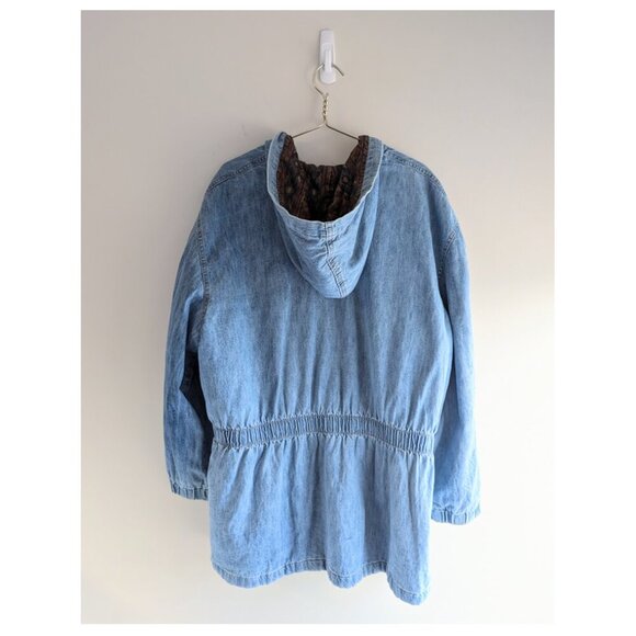 Vintage Hollywood Jeans denim hooded jacket - Picture 4 of 9